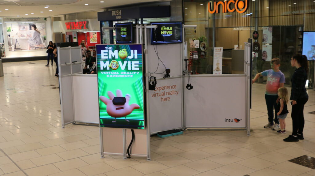 pop up display T3 Affinity